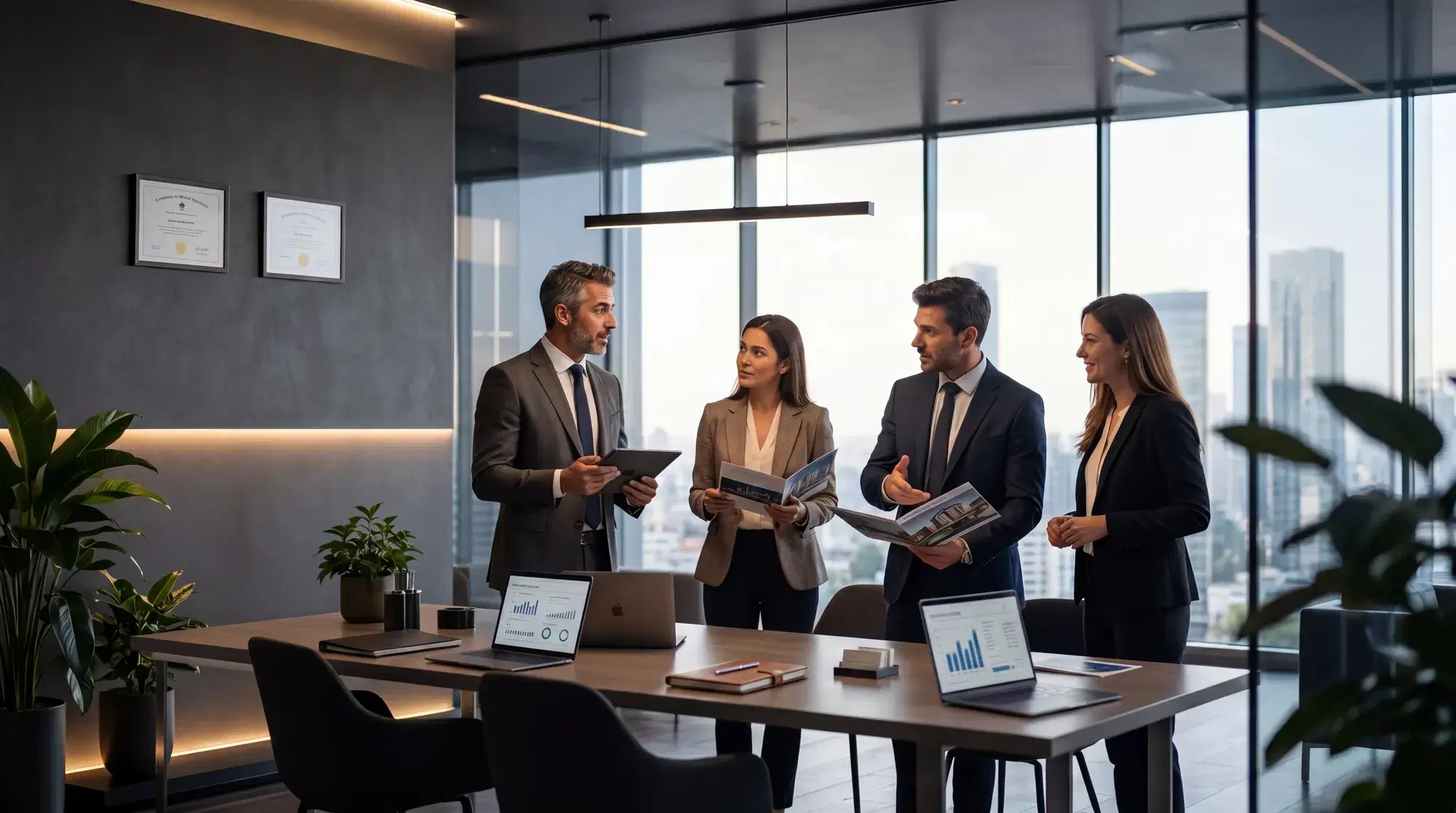 Equipo de Propital en reunión